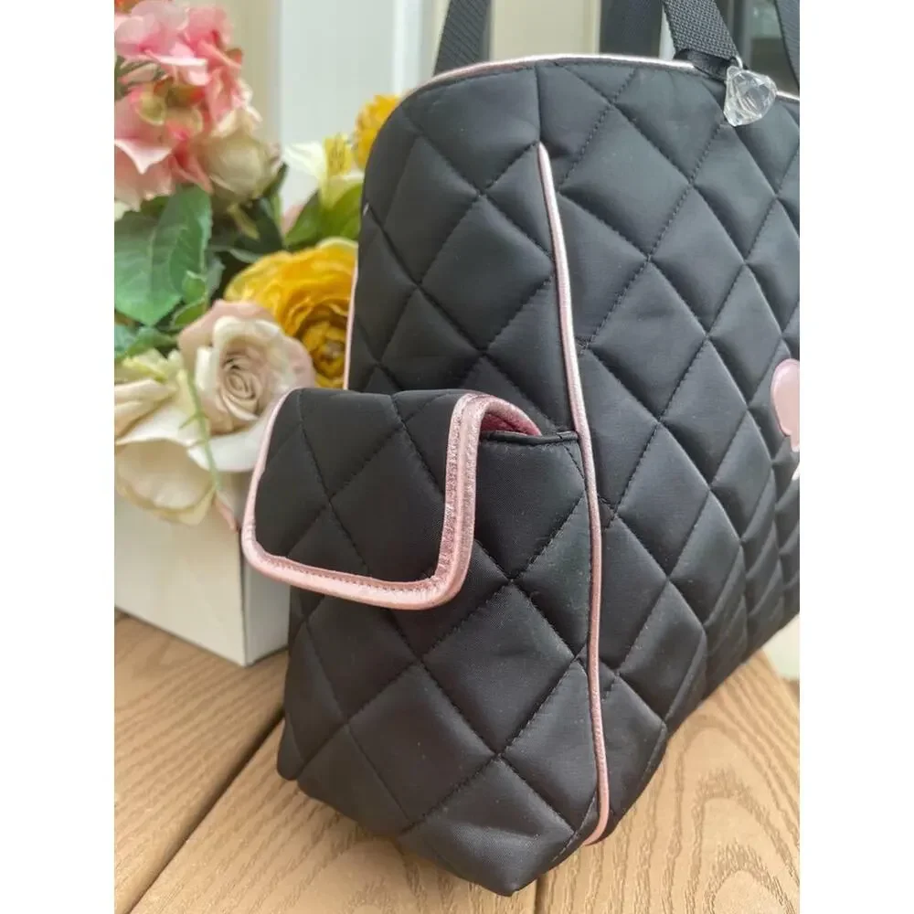 (Z) nwot Limited Edition New My Flat In London quilted DIAPER BAG (PU500